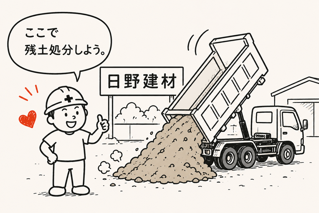 奈良県桜井市 日野建材 残土処分・残土受け入れ